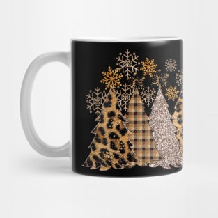 Buffalo Plaid - Christmas Trees Leopard - Snow Pajama Mug